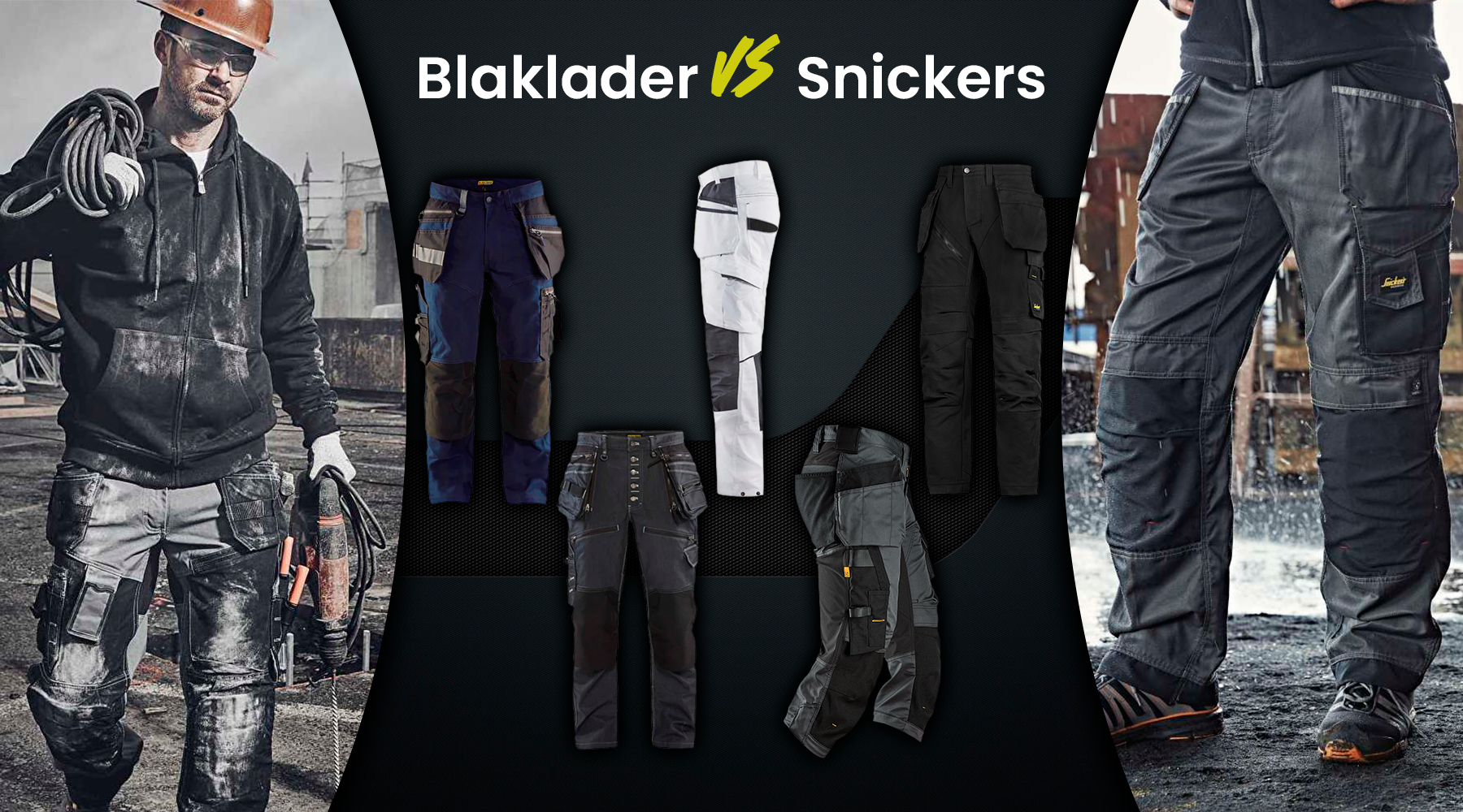 Snickers Workwear's NEW Stretch Trousers Work as Hard as You Do