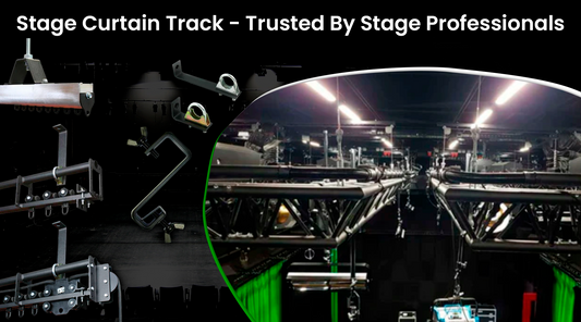 Stage Curtain Track - Trusted by Stage Professionals– Now available at MTN Shop UK.
