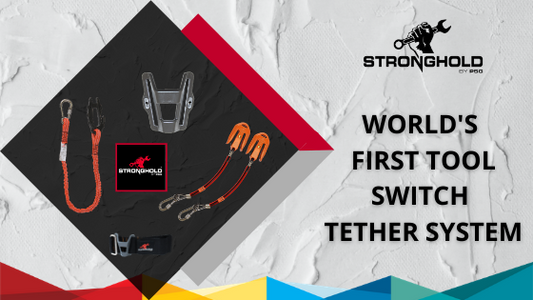 MTN Introduces Stronghold by PSG - The First Tool Switching Tether System in the World– Now available at MTN Shop UK.