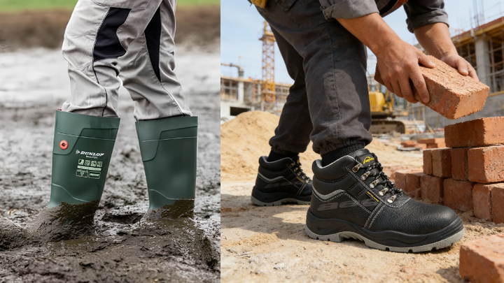 Waterproof Work Boots: Safety Boots vs Safety Shoes Explained
