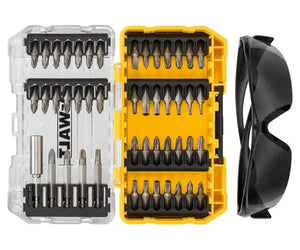 Screwdriving Set, 47 Piece + Safety Glasses