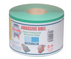 Aluminium Oxide Sanding Paper Roll Green