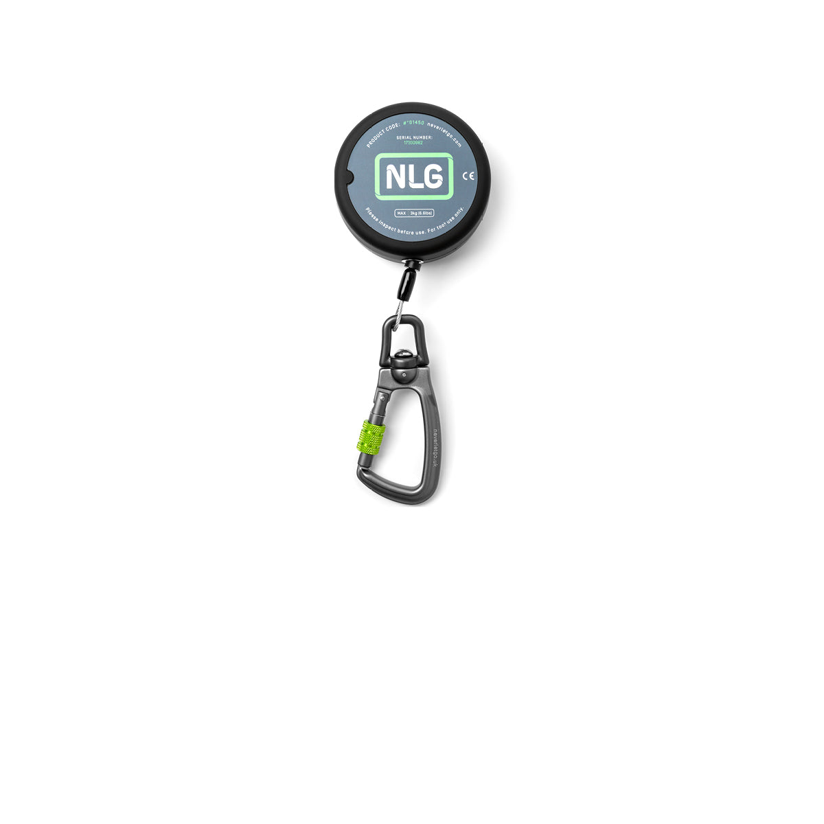 NLG Heavy Duty Retractable Tool Lanyard, Carabiner – – Now available at MTN Shop UK. - imagen 2