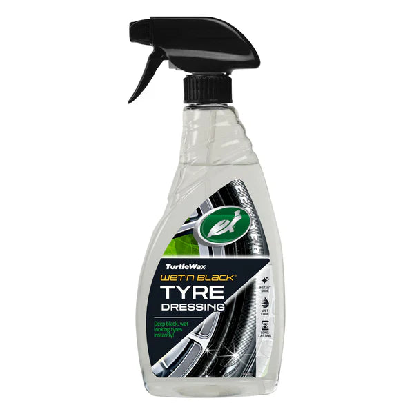 Turtle Wax Wet 'n' Black Tyre Dressing 500ml – – Now available at MTN Shop UK.