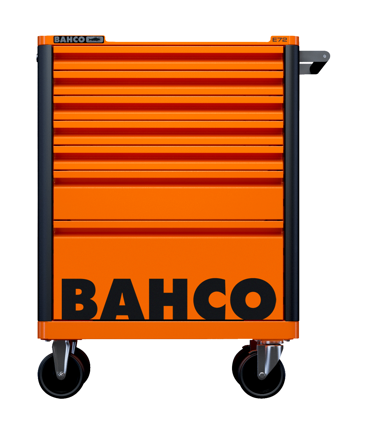 Bahco - Bahco 1472K7 26in E72 Storage HUB Tool Trolley with 7 Drawers Orange - Orange Bahco tool cabinet with wheels and drawers. - imagen 2