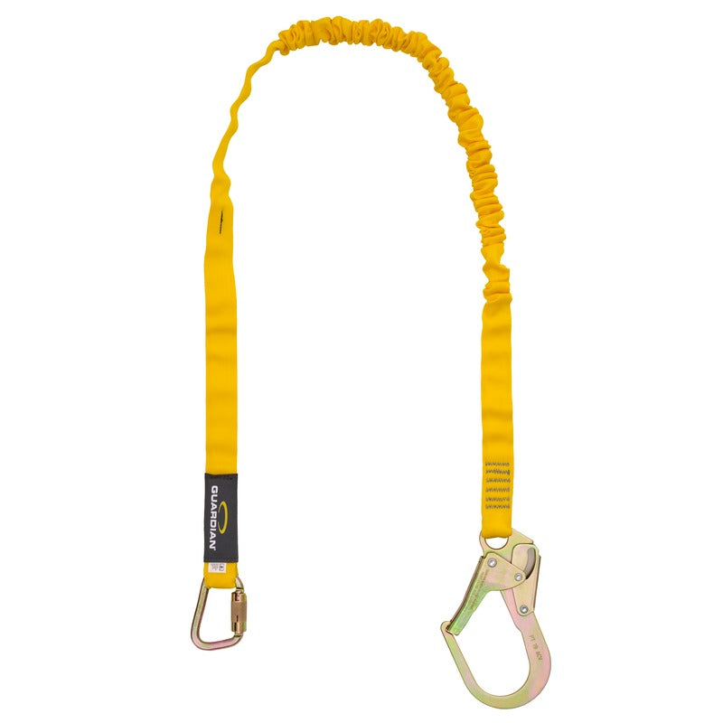 Guardian Internal Shock Absorbing Lanyard – This range provides the user with a single leg with an internal shock absorber and a wide variety of hook types. These lanyards are ideal for all fall arrest scenarios. 2 lengths are available – Now available at MTN Shop UK. - imagen 2