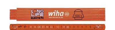 Wiha Longlife® Electrician's Folding Ruler 2m – – Now available at MTN Shop UK.