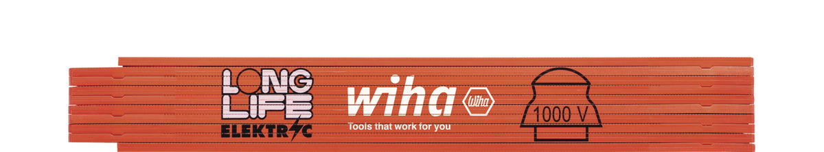 Wiha Longlife® Electrician's Folding Ruler 2m – – Now available at MTN Shop UK. - imagen 3