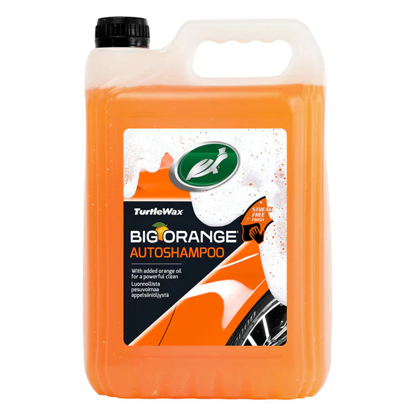 Turtle Wax Big Orange Autoshampoo 5 litre – – Now available at MTN Shop UK.