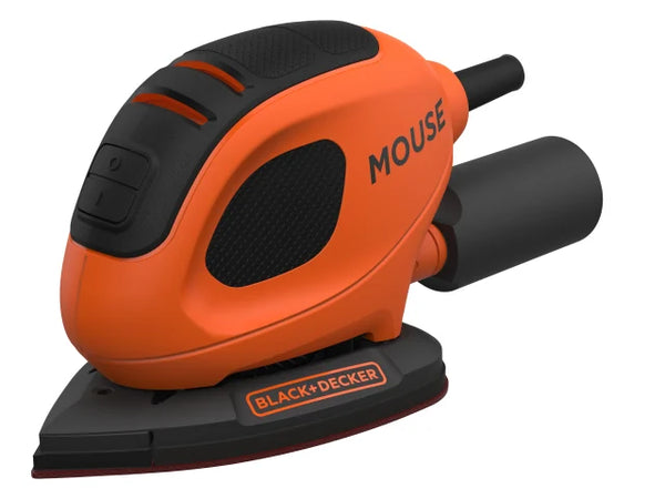 BLACK + DECKER 55W Mouse Sander + 6 Sanding Sheets – – Now available at MTN Shop UK.