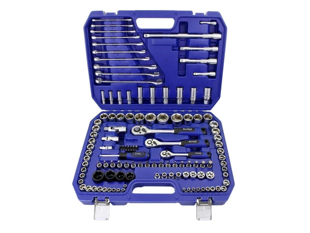 BlueSpot Tools 1/2in, 3/8in & 1/4in Metric Socket Set, 120 Piece – – Now available at MTN Shop UK. - imagen 2