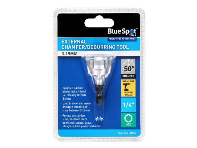 BlueSpot Tools External Chamfer/Deburring Tool – – Now available at MTN Shop UK. - imagen 2
