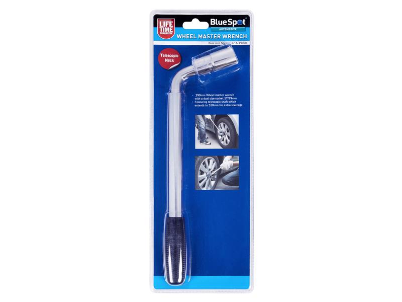 BlueSpot Tools L Type Telescopic Wheel Wrench - imagen 2