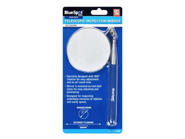 BlueSpot Tools Large Inspection Mirror – – Now available at MTN Shop UK. - imagen 2