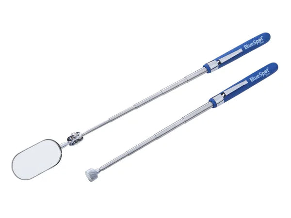BlueSpot Tools Inspection Mirror and Pickup Tool Set, 2 Piece – – Now available at MTN Shop UK.