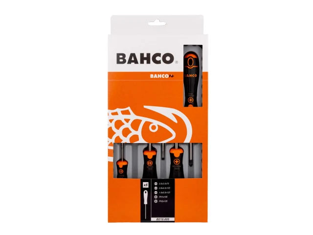 Bahco B219.005 BAHCOFIT Screwdriver Set, 5 Piece – – Now available at MTN Shop UK. - imagen 2