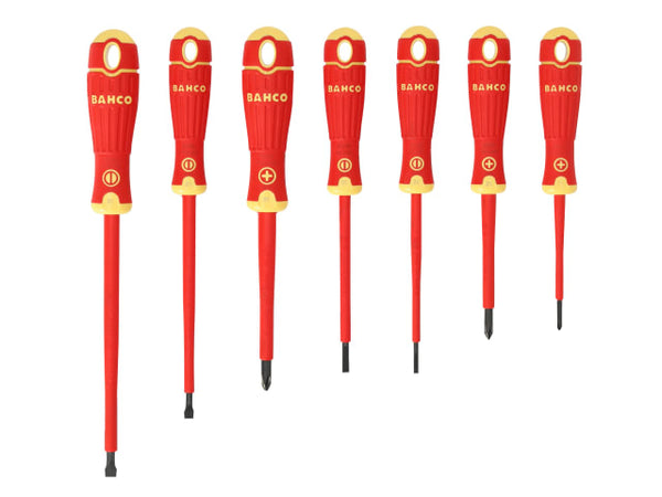 Bahco B220.007 BAHCOFIT Insulated Screwdriver Set, 7 Piece – – Now available at MTN Shop UK.