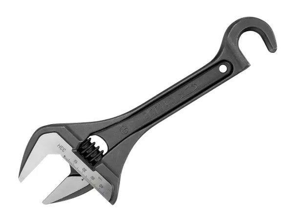 Bahco Wide Jaw Adjustable Wrench with Hook 254.5mm – – Now available at MTN Shop UK.