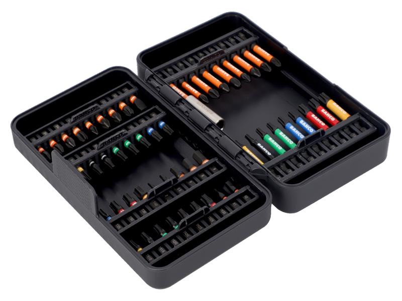 Bahco 66IM/54C-1 Impact Bit Set, 54 Piece - imagen 2