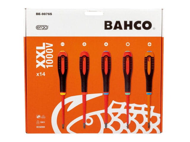Bahco BE-9872 ERGO™ Screwdriver Set, 14 Piece – – Now available at MTN Shop UK. - imagen 3