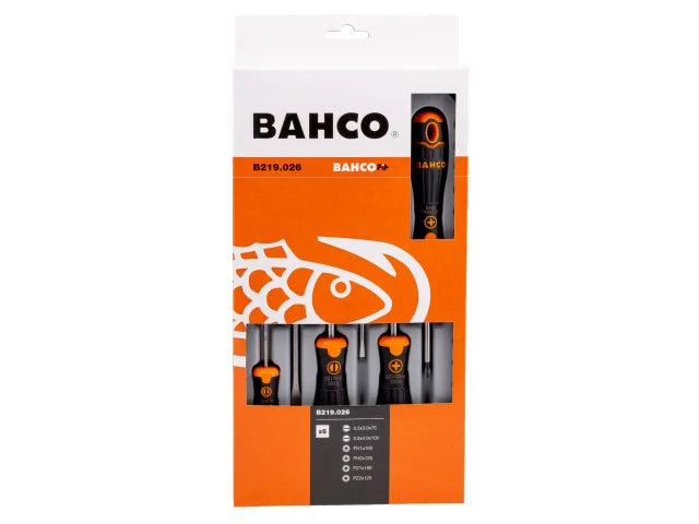 Bahco B219.026 BAHCOFIT Screwdriver Set, 6 Piece – – Now available at MTN Shop UK. - imagen 3