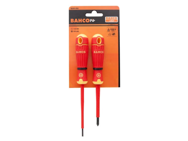 Bahco B220.002 BAHCOFIT Insulated Screwdriver Set, 2 Piece – – Now available at MTN Shop UK. - imagen 3