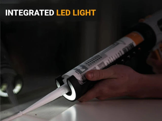 Batavia MAXXPUSH Caulking Gun with LED Light 6V (AA Batteries) – – Now available at MTN Shop UK. - imagen 3