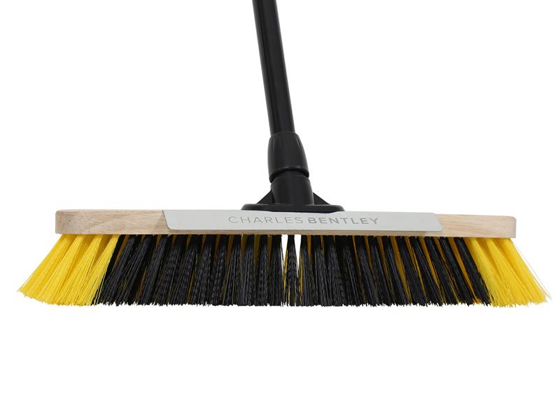 Bulldozer Dual Fill Soft PET Broom with Metal Scraper 457mm (18in) - imagen 2