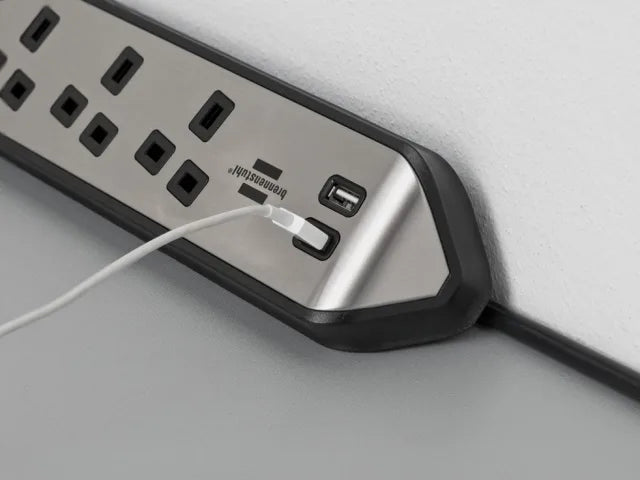 Brennenstuhl estilo Corner Extension Lead 240V 3-Gang 13A Black 2m – – Now available at MTN Shop UK. - imagen 5