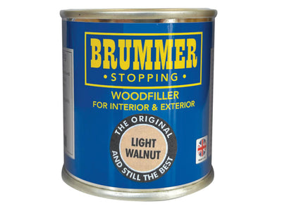 Brummer® Wood Filler Light Walnut 250g – – Now available at MTN Shop UK.