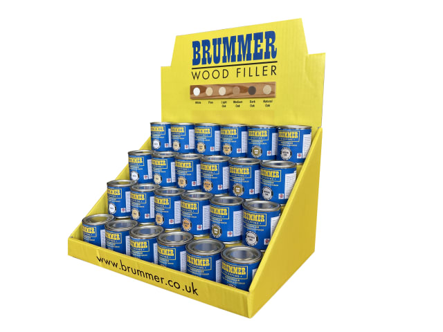 Brummer® Wood Filler Counter Display Unit X 24Pc – – Now available at MTN Shop UK. - imagen 2
