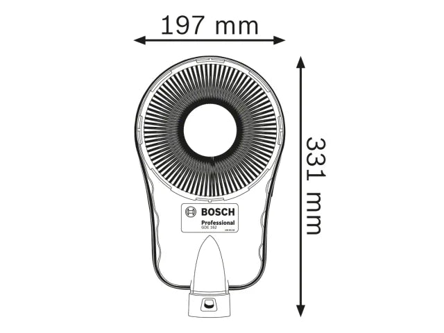 Bosch GDE 162 Professional SDS Dust Guard – – Now available at MTN Shop UK. - imagen 2