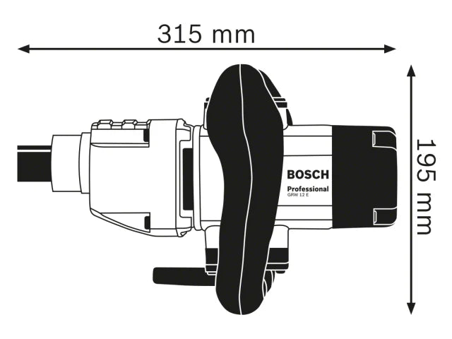 Bosch GRW 12 E Professional Stirrer & Paddle 1,200W 240V – – Now available at MTN Shop UK. - imagen 2