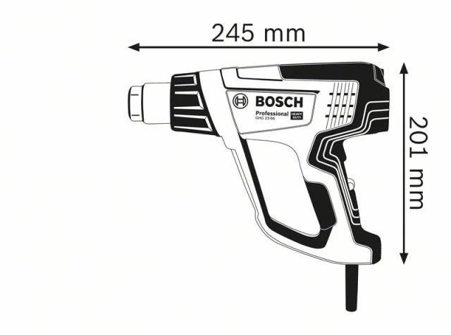 Bosch GHG 23-66 Professional Heat Gun 2300W 110V – – Now available at MTN Shop UK. - imagen 2