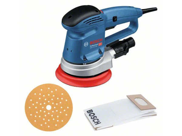 Bosch GEX 34-150 Professional Random Orbital Sander 150mm 340W 110V – – Now available at MTN Shop UK.