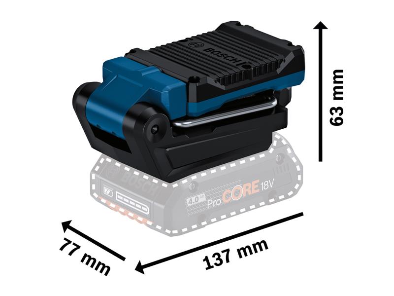 Bosch GLI 18V-800 Cordless Light 18V Bare Unit - imagen 2