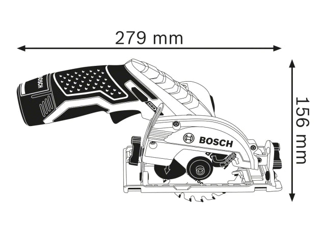 Bosch GKS 12V-26 Professional Circular Saw 12V Bare Unit – – Now available at MTN Shop UK. - imagen 3