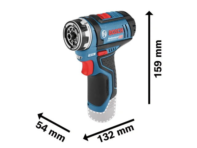Bosch GSR 12V-15 FC Pro FlexiClick Drill Driver 12V 2 x 2.0Ah Li-ion – – Now available at MTN Shop UK. - imagen 3