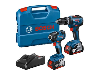 Bosch Professional Twin Pack 18V 2 x 4.0Ah Li-ion