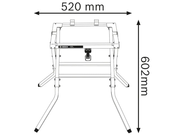 Bosch GTA 600 Professional Saw Stand – – Now available at MTN Shop UK. - imagen 2