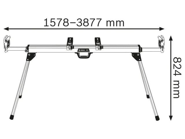 Bosch GTA 3800 Professional Universal Stand – – Now available at MTN Shop UK. - imagen 2