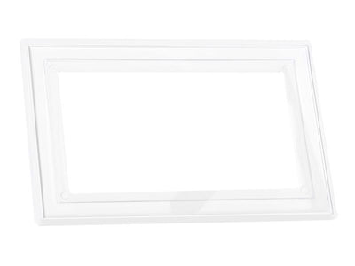 Dencon Clear Finger Plate 2-Gang