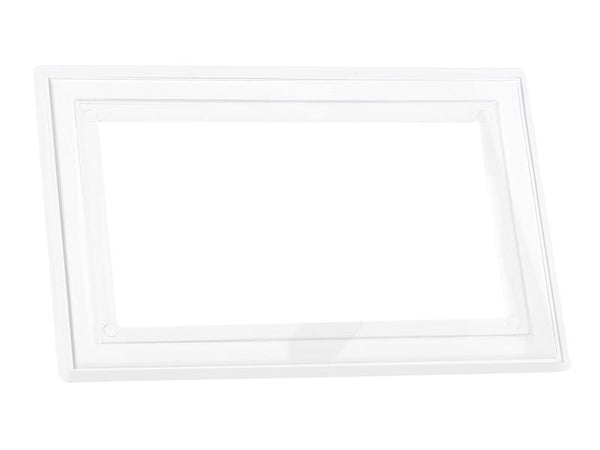 Dencon Clear Finger Plate 2-Gang