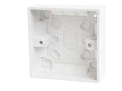 Dencon Pattress Box 1-Gang 28/32mm