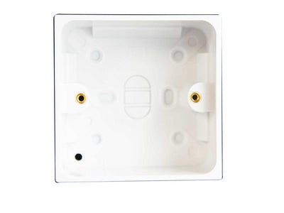 Dencon Pattress Box with Earth 1-Gang 45mm