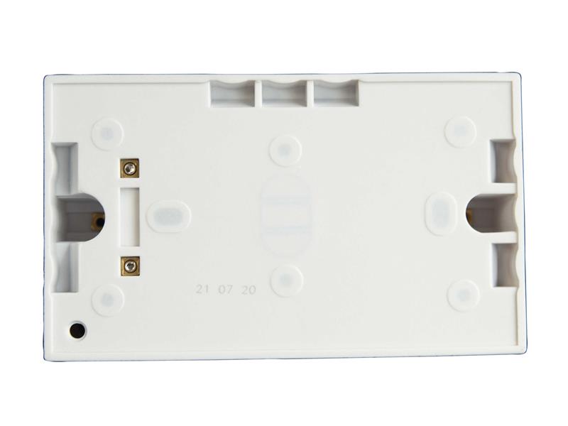 Dencon Pattress Box with Earth 2-Gang 45mm - imagen 2