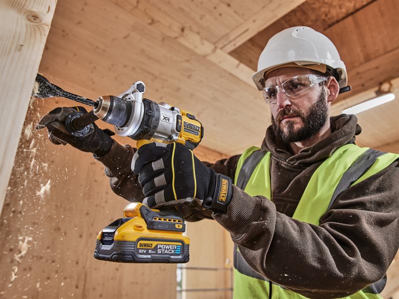 DeWALT Power Tools DCD1007H2T Hammer Drill 18V 2 x 5.0Ah POWERSTACK™ Li-ion - imagen 3