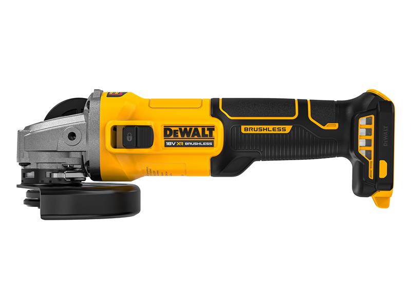 DeWALT Power Tools DEWDCG407N 18V Bl 125mm Angle Grinder Slide Switch - imagen 2