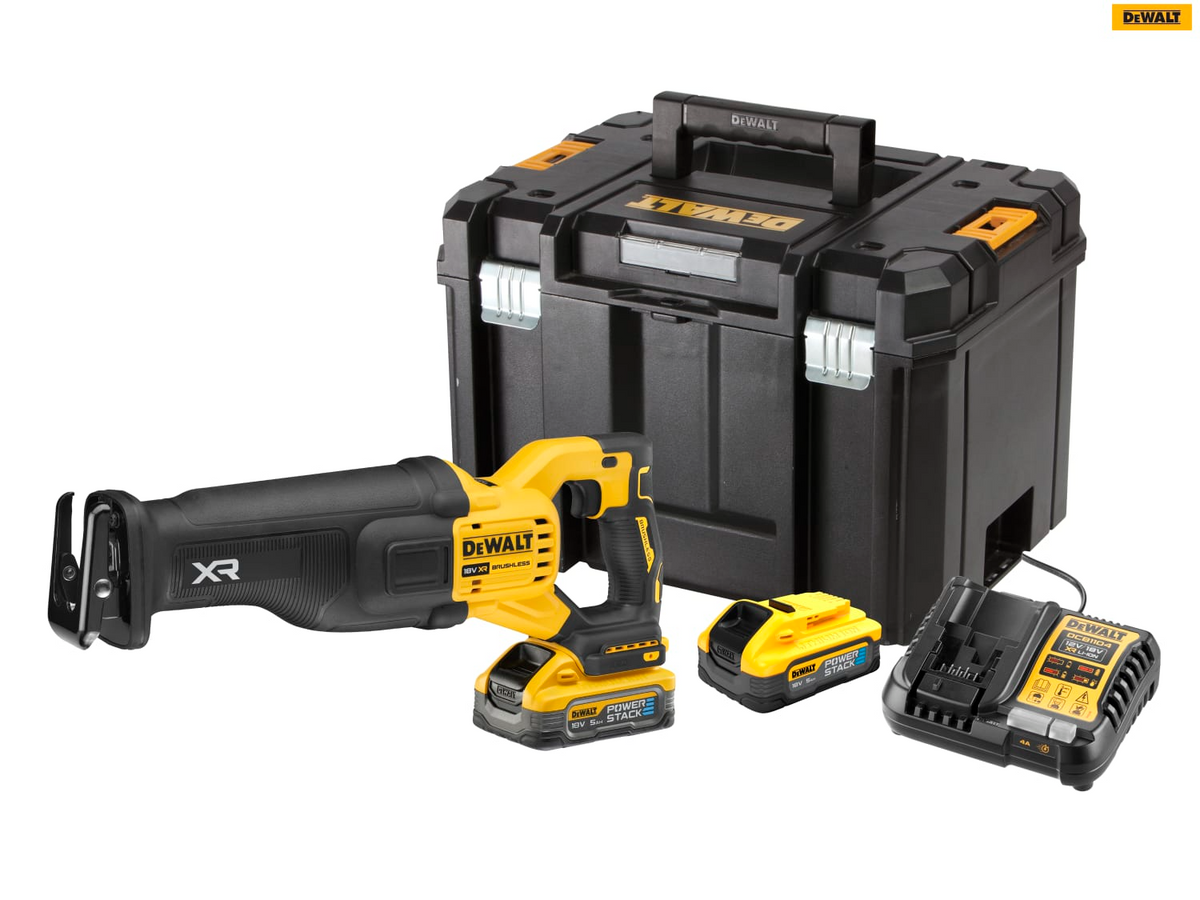 DeWalt DCS386H2T XR Advantage Reciprocating Saw 18V 2 x POWERSTACK 5.0Ah Li-ion – – Now available at MTN Shop UK. - imagen 2