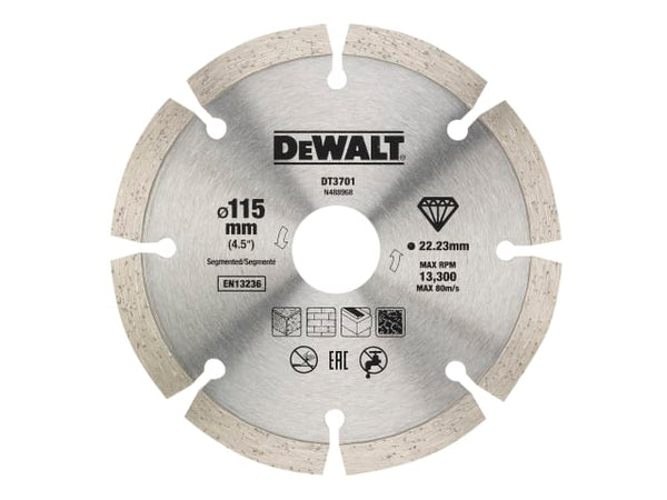 DEWALT Dry Diamond Blade 115mm (2 Pack) – – Now available at MTN Shop UK.